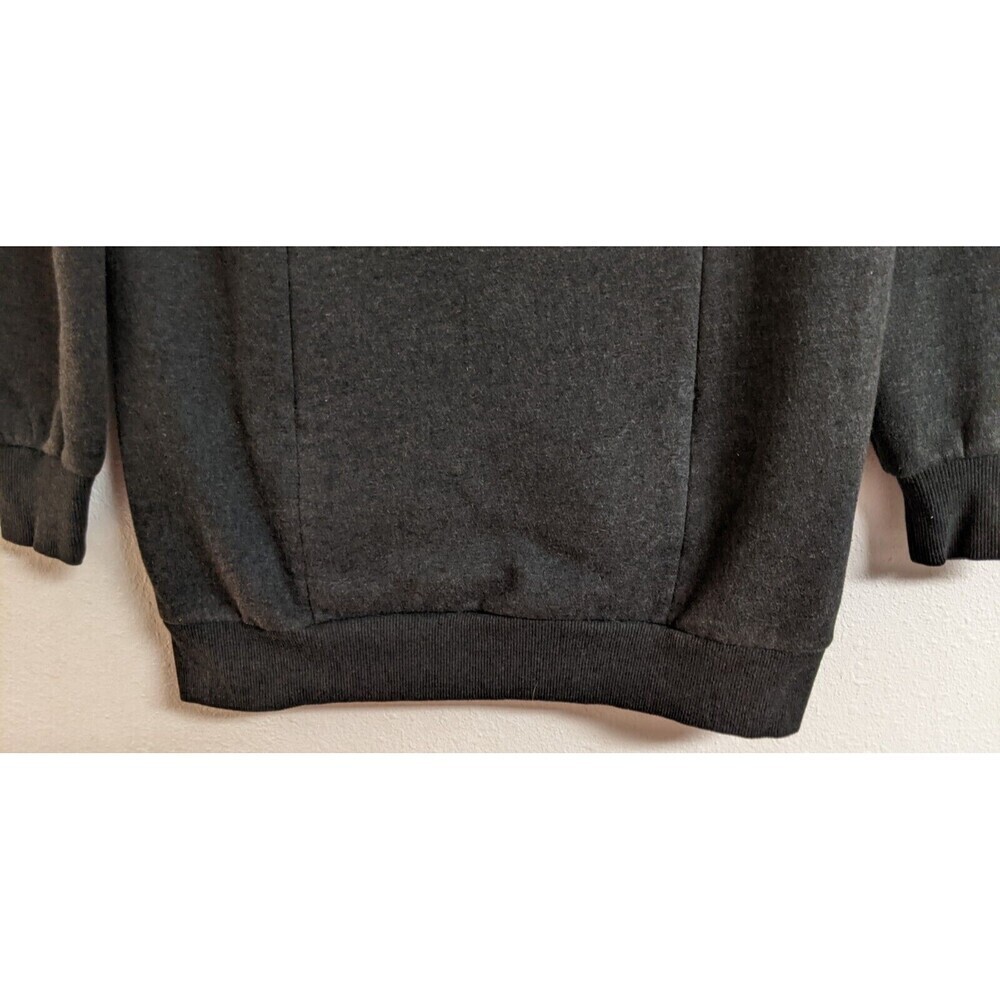 Women's GYMSHARK So Soft Gray Boatneck Longline Fleece Lined Sweatshirt M - Picture 4 of 9